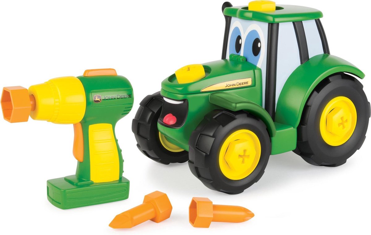 Bouw een Johnny Tractor - John Deere - Bouw je eigen tractor - Bouwen en spelen