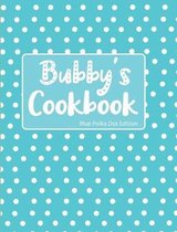 Bubby's Cookbook Blue Polka Dot Edition