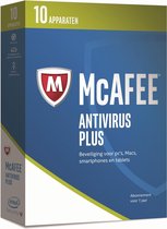 McAfee AntiVirus Plus - Nederlands - 10 Apparaten - PC / Mac / iOS / Android