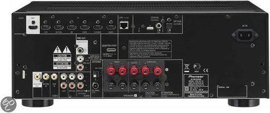 voor kopen Ik wil niet Pioneer VSX-527-K - 5.1 AV-receiver - Zwart | bol.com