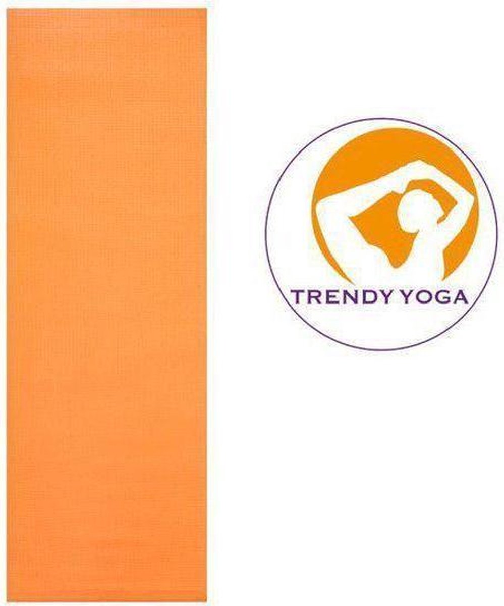 Trendy Sport - Professional Yogamat - 180 cm x 60 cm x 0,5 cm - Oranje