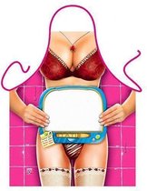 Benza Schort Beschrijfbare - Sexy/Leuke/Grappige/Mooie Keukenschort vrouw