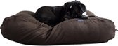 Dog's Companion - Hondenkussen / Hondenbed Natuurlijk Bruin Ribcord Extra Small - XS - 55x45cm
