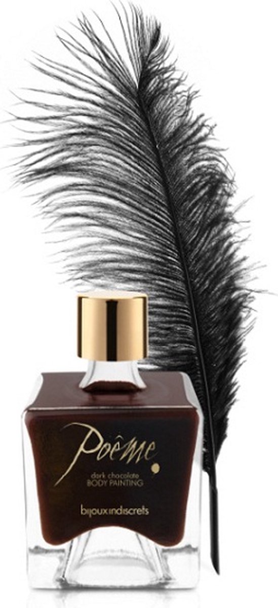 Bijoux Indiscrets Poeme Bodypaint Pure Chocolade - 50 ml