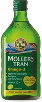 Mollers Levertraan Citroen - 250 ml - Visolie - Voedingssupplement