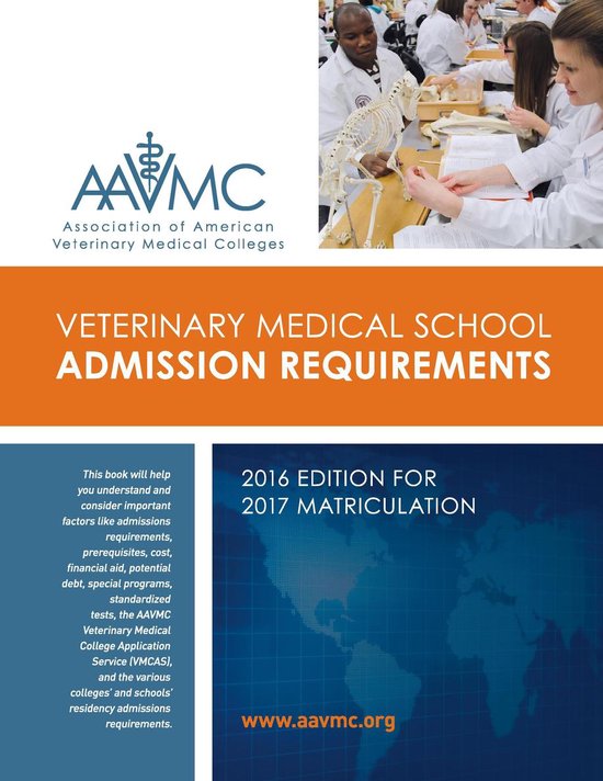 Veterinary Medical School Admission Requirements (VMSAR) - cover