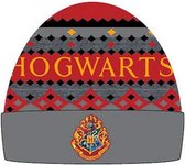 Harry Potter Hogwarts muts rood/grijs