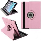 Apple iPad Air 2 Leather 360 Degree Rotating Case Cover Stand Sleep Wake Light Pink Licht Roze