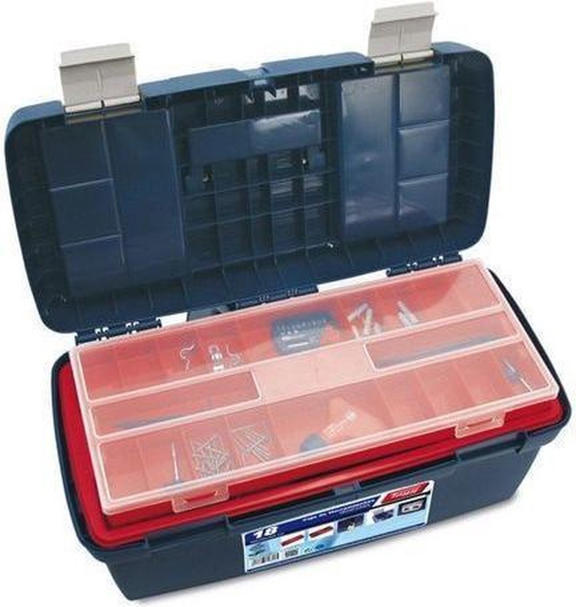 Gereedschapbox 18 58x29x29cm