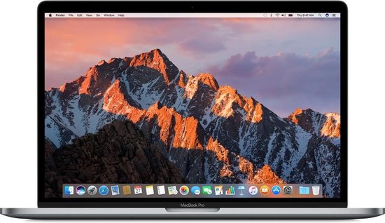 Apple MacBook Pro (2017) MPTT2 - 15.4 Inch - 512 GB / Spacegrijs | bol
