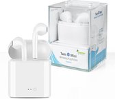 LEICKE Twin Mini Bluetooth-hoofdtelefoon en -headset,alternatieven Airpots| inclusief dock