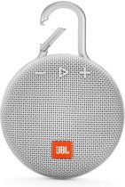 JBL Clip 3 Wit - Draagbare Bluetooth Mini Speaker