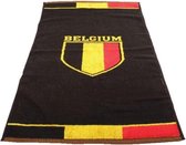 België Badhanddoek Belgium Football 150 X 70 Cm Zwart