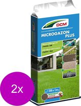 Dcm Microgazon Plus 250 m2 - Gazonmeststoffen - 2 x 20 kg (Mg)