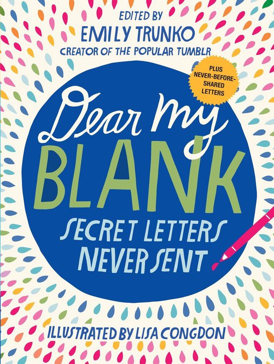 Dear My Blank - cover