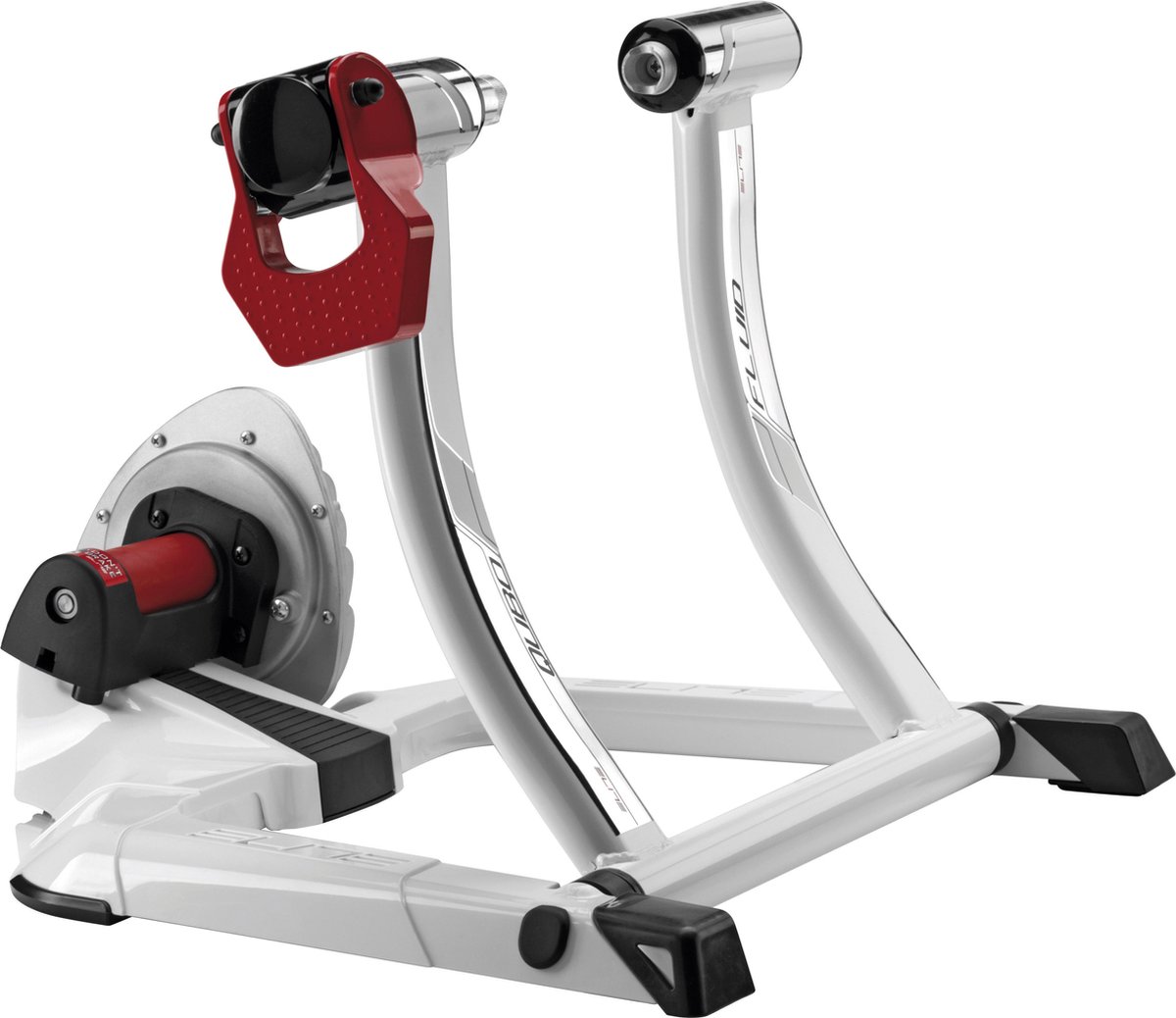Elite Qubo Fluid - Fietstrainer - Unisex - Zilver;Wit