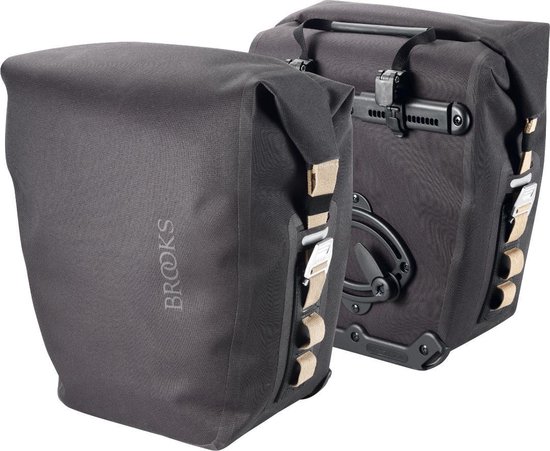 In tegenspraak marketing Zwart Brooks tas Travelling Pannier (achter) | bol.com