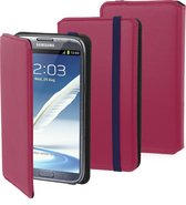 Muvit Universal Smartphone Folio Case with Velcro Size XL Fuchsia