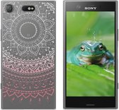 MP Case TPU case Mandala print voor Sony Xperia XZ1 Compact -Achterkant / backcover