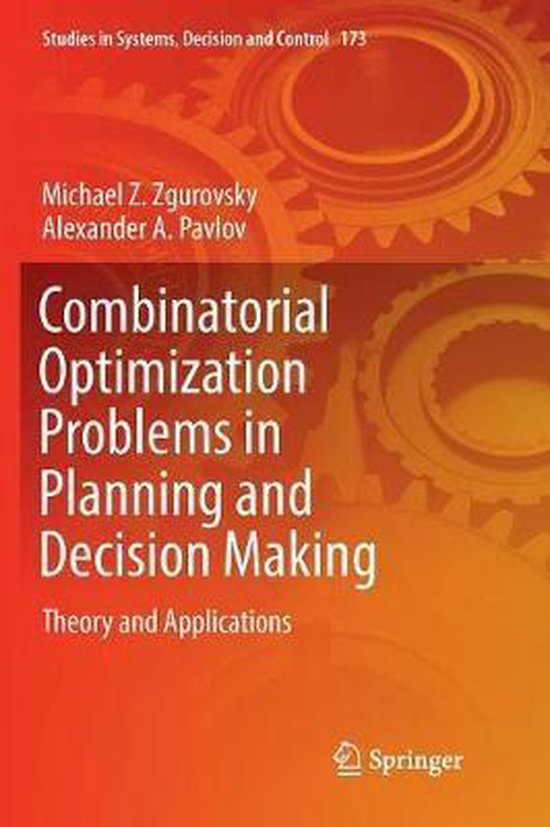 Studies in Systems, Decision and Control173- Combinatorial O ... - cover
