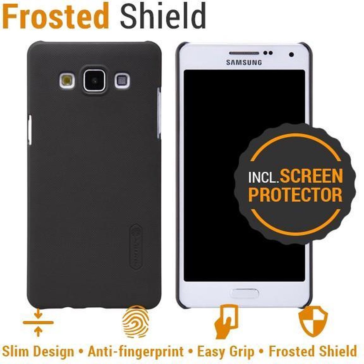Nillkin Backcover Samsung Galaxy A5 (Super Frosted Shield Brown)
