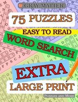 EXTRA LARGE PRINT Word Search