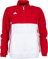 adidas Sportjas - Maat L  - Vrouwen - rood/wit