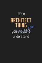 It's a Architect Thing You Can Understand
