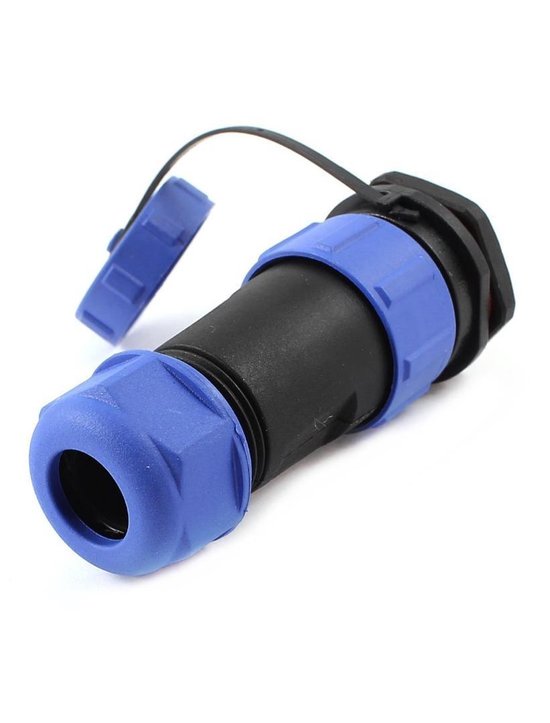 wecan 4-poliger wasserdichter Kabelverbinder, 22 AWG, 3 m, IP68, Stecker und Buchse, Schnellverlängerungskabel für Auto, LKW, Boot, LED-Lichtleiste (2 Streifen, schwarz