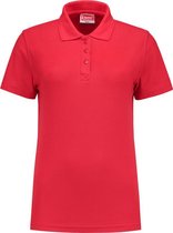 WorkWoman Poloshirt Outfitters Ladies - 81031 rood - Maat XS