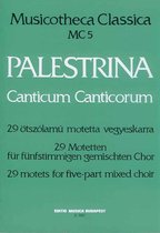 Canticum Canticorum Mc 5 29 Motetten Für Fünfstim