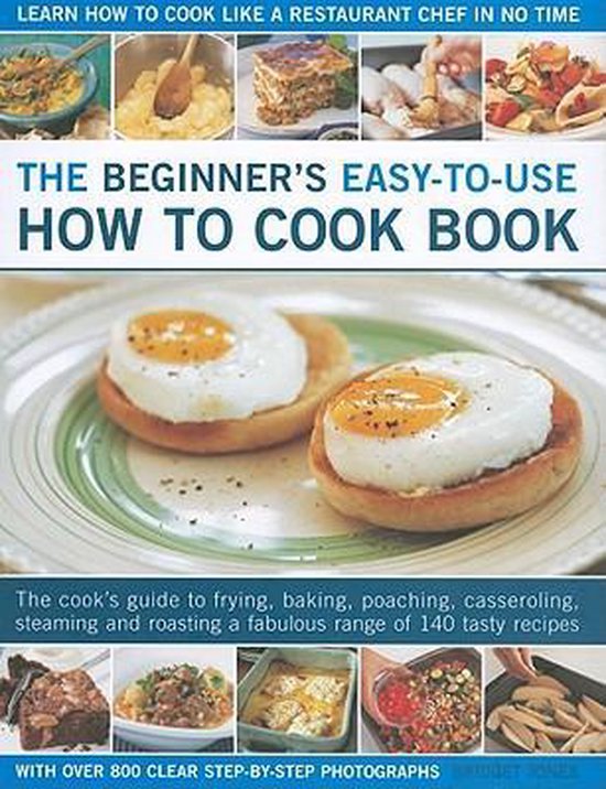 Beginner's Easy-to-use How to Cook Book - cover