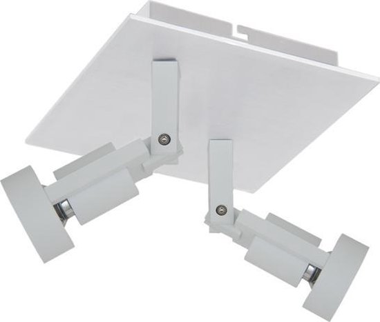 2-lichts Spot Tech vierkant Wit | bol.com