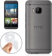 HTC One M9 - hoes, cover, case - TPU - Ultra dun - Transparant