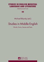 Studies in English Medieval Language and Literature 44 - Studies in Middle English