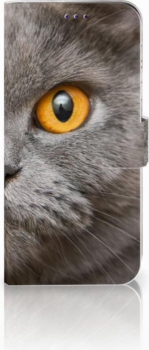 Telefoonhoesje met Pasjes Samsung Galaxy A50 Britse Korthaar