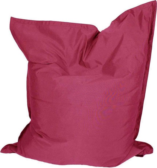 Mr. Lounge - Zitzak met binnenzak-kind-volwassene - maat M - 130x150 - Outdoor Cartenza Pink 190