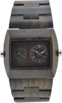 Siluur Chocolate | Houten Heren Horloge