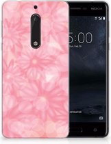 Nokia 5 Uniek TPU Hoesje Spring Flowers