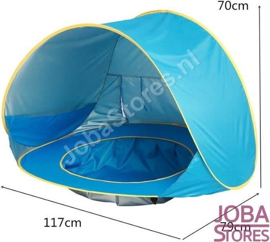 Baby / Honden Strand Tent Blauw opvouwbaar | bol.com