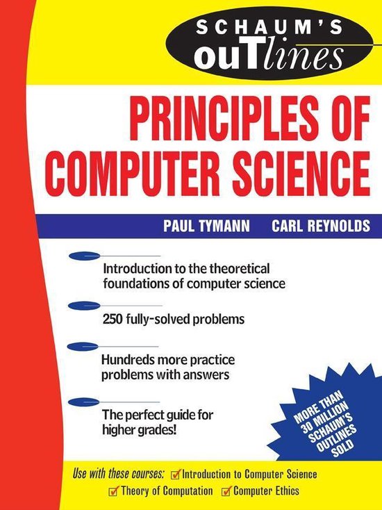 Schaum's Outline of Principles of Computer Science - cover