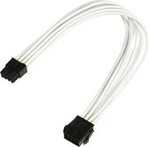 Câble adaptateur / réducteur Nanoxia 900400022 8 broches PCI-E Blanc