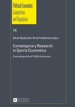 Schriften zur Politischen Oekonomik / Political Economics 14 - Contemporary Research in Sports Economics