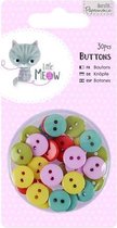 Buttons (30pcs) - Little Meow