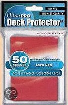 Standaard Deck protector Sleeves Red (50st)