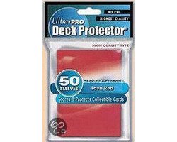 Pokemon standaard deck protector sleeves red (50st)