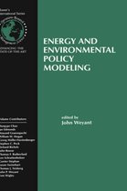 Energy and Environmental Policy Modeling