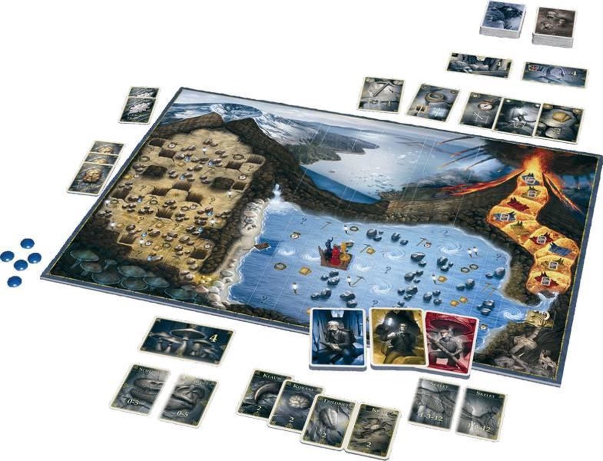 Naar het Middelpunt der Aarde Bordspel | Games | bol.com