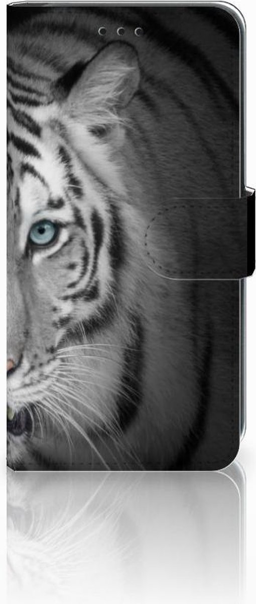 Xiaomi Mi A2 Lite Telefoonhoesje met Pasjes Tijger