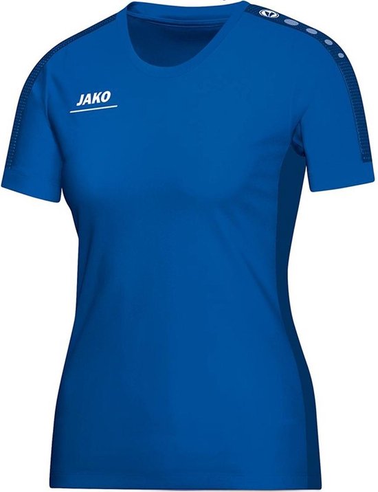 Jako - T-Shirt Striker Women - Shirt Blauw - 38 - 40 - royal